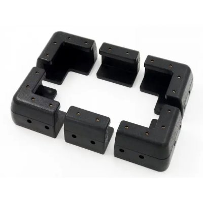 Крепление солнечных панелей для кемперов ABS7-WH BLACK Крепление солнечных панелей для кемперов ABS7-WH BLACK