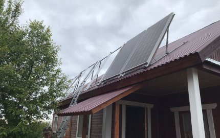 Автономная СЭС на 5 кВт, село Разнежье
