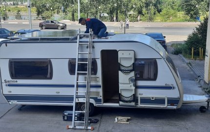 Автономная энергосистема на автодом
